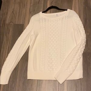gap cream sweater